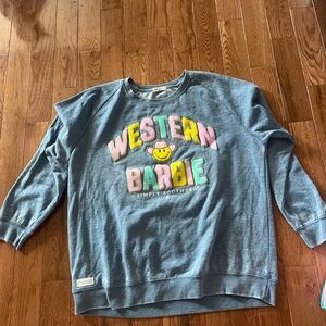 Simply Southern Blue Sweatshirt